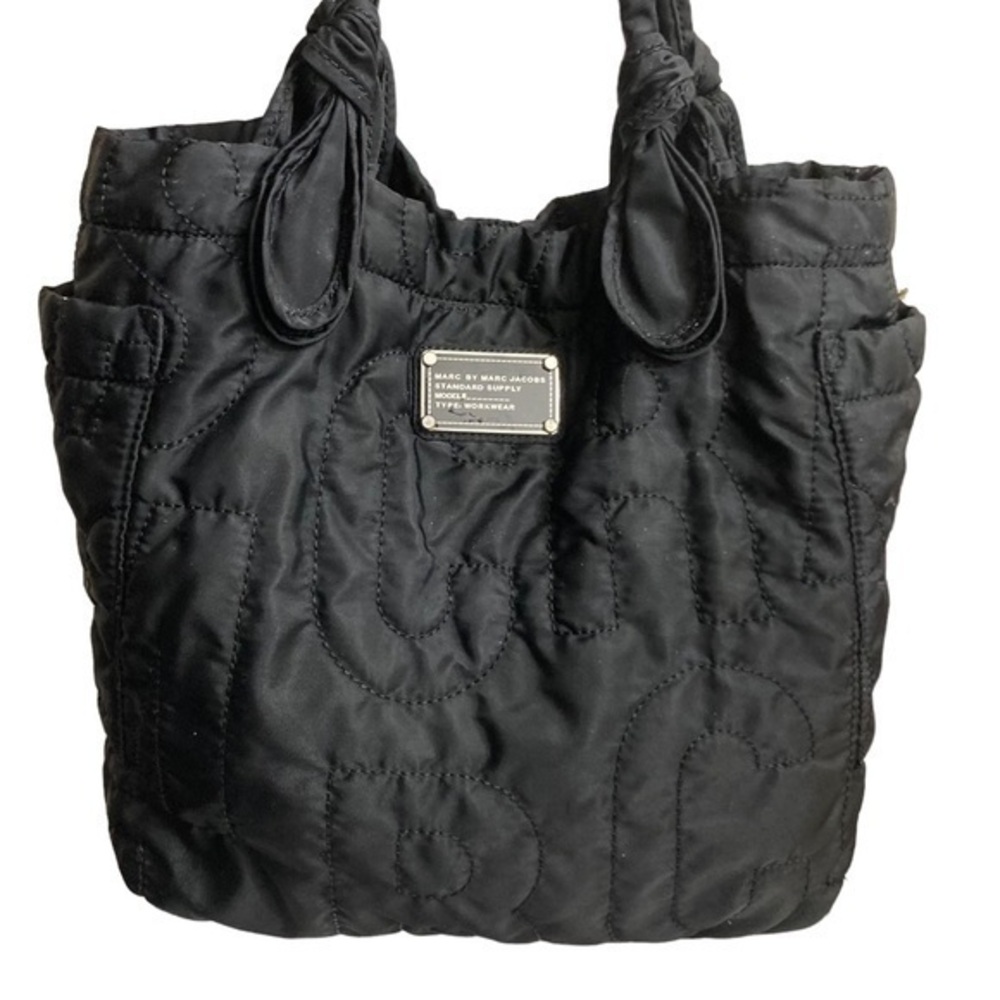 Marc by Marc jacobs black nylon tote bag